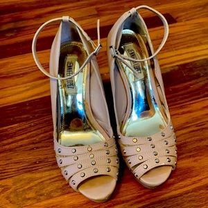 Pink Jennifer Lopez heels. Worn twice.
